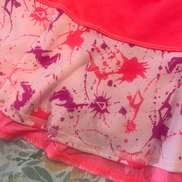 Ivivva by Disney Pink Patterned Skort - Picture 8 of 12